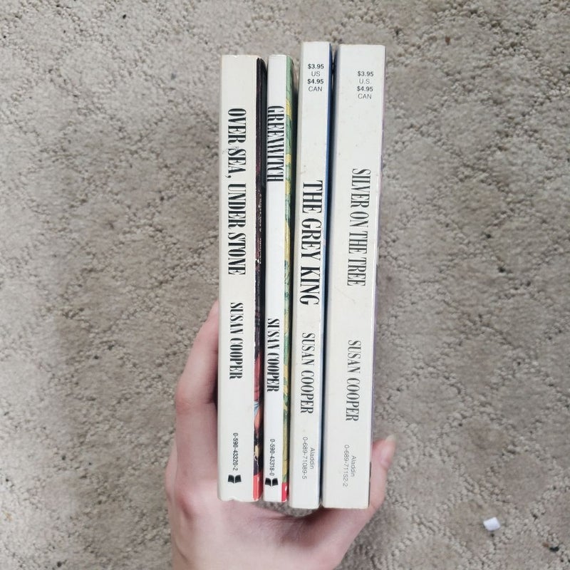 Over Sea Under Stone, Greenwitch, The Grey King & Silver on the Tree  (The Dark is Rising Series Set)