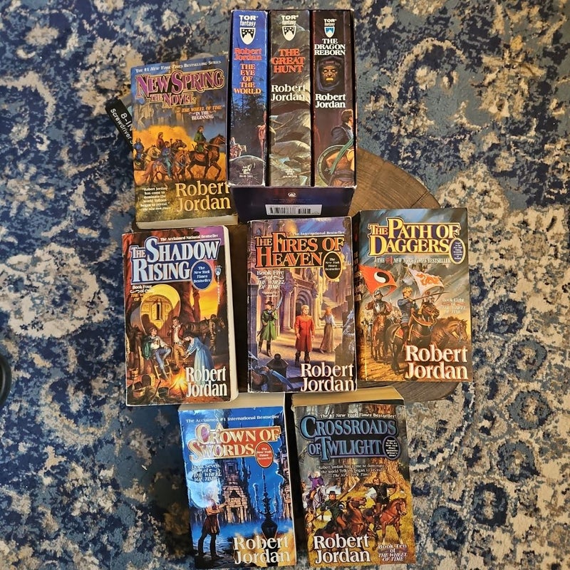 The Wheel of Time: Prequel, 1-5, 7, 8, & 10 