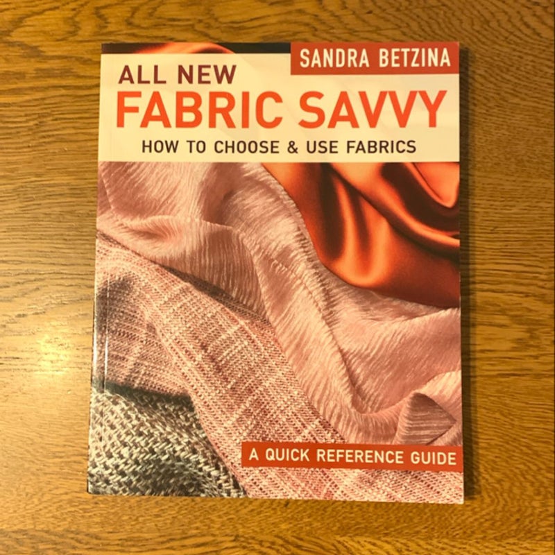 All New Fabric Savvy