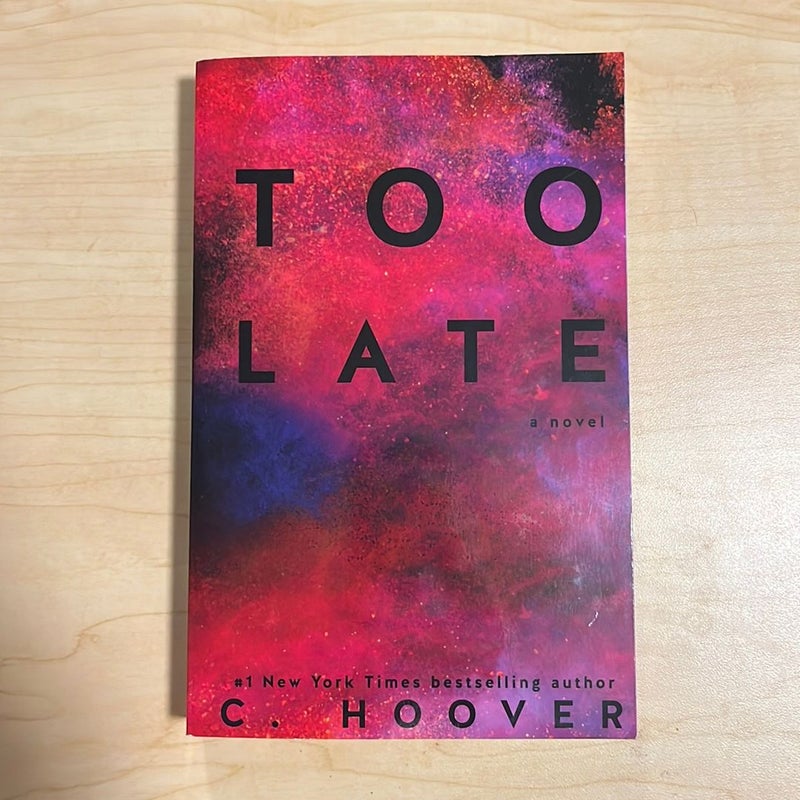 Too Late *signed, original cover*