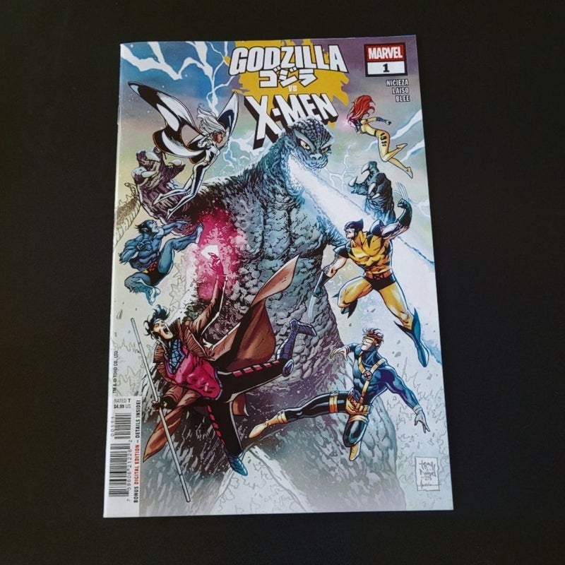 Godzilla VS X-Men #1