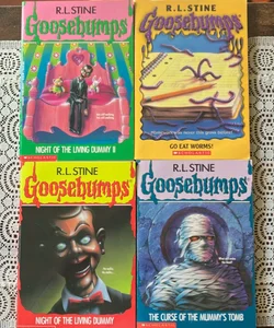 Goosebumps book lot 