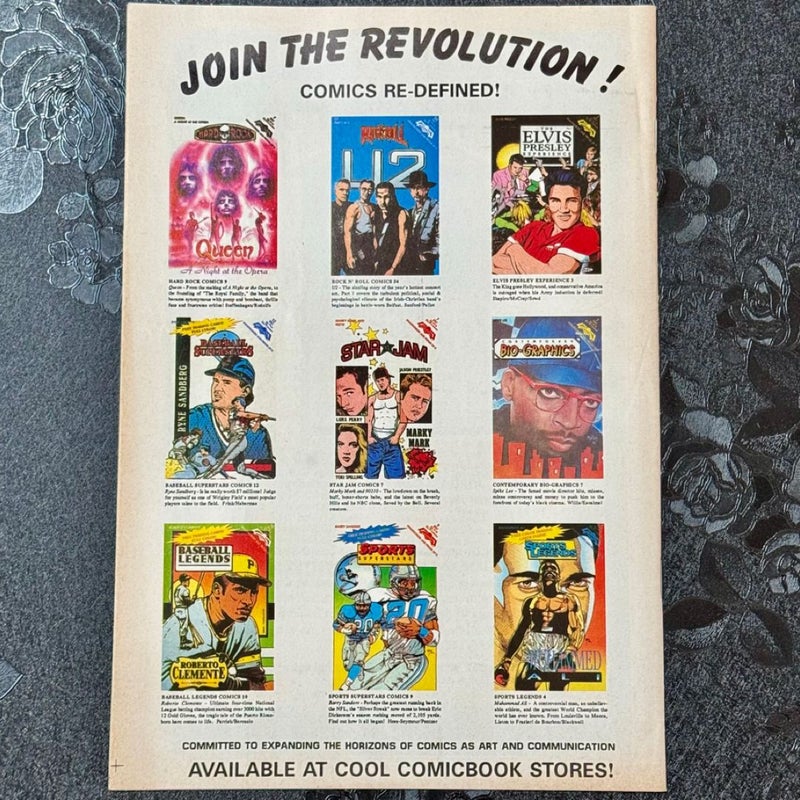 Baseball Superstars # 12 Dec Ryne Sandberg Revolutionary Comics