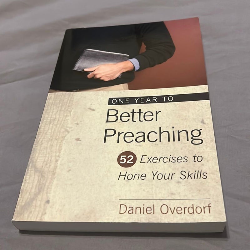 One Year to Better Preaching
