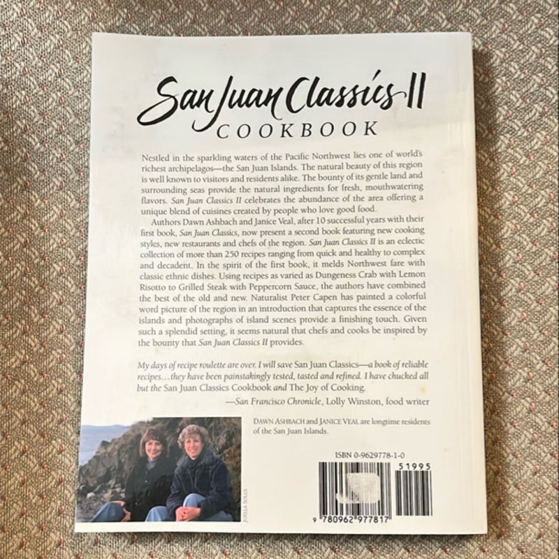 San Juan Classics Cookbook