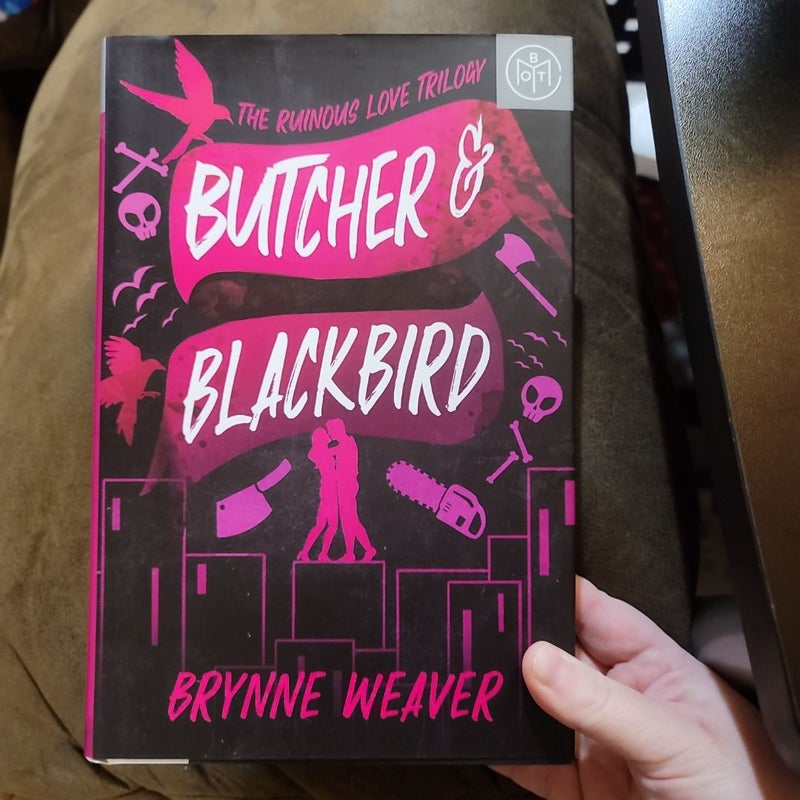 Butcher and blackbird