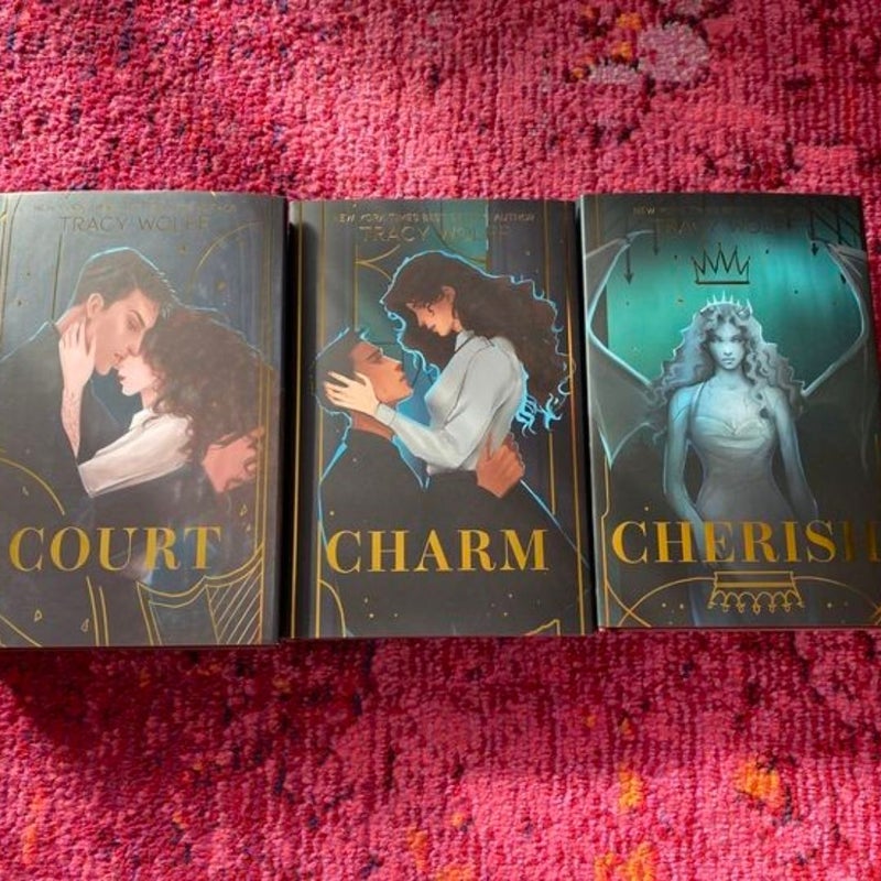 Bookish Box Crave series special editions - Court, Charm, Cherish