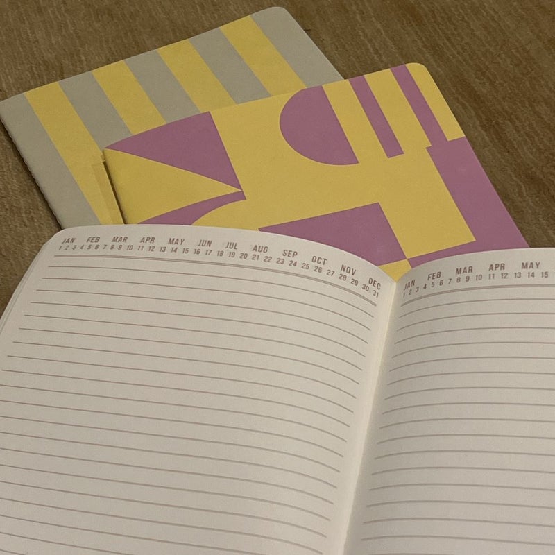 Notebook Set (3 notebooks, one lined paper, one agenda, one graphing) 