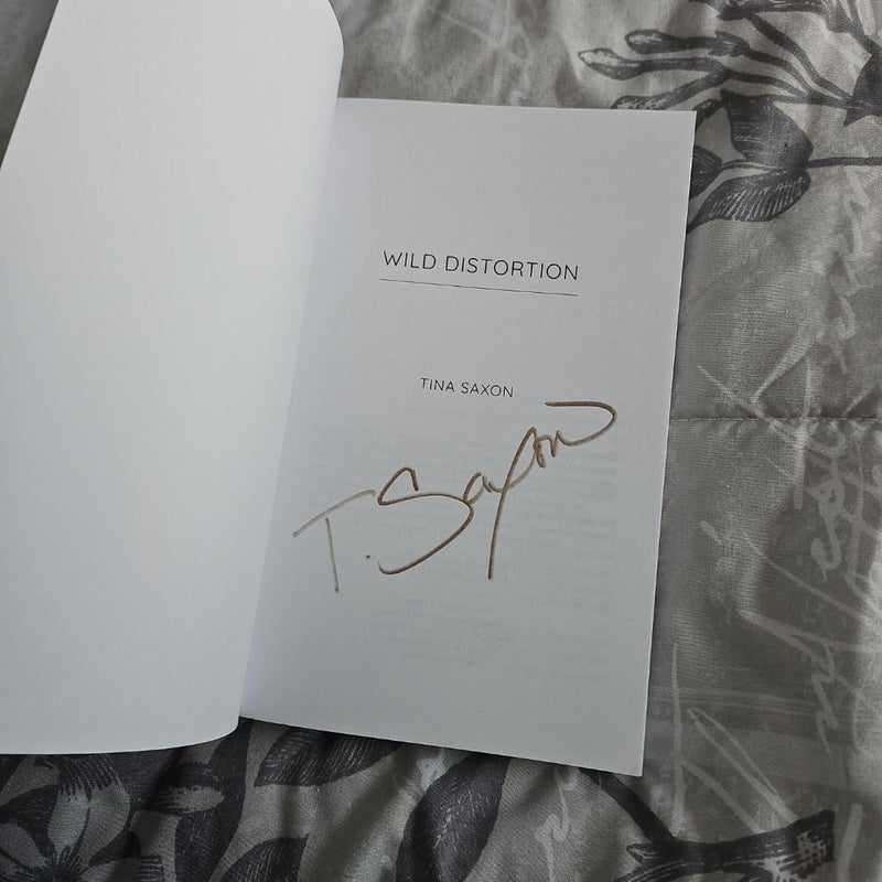 Wild Distortion by Tina Saxon signed