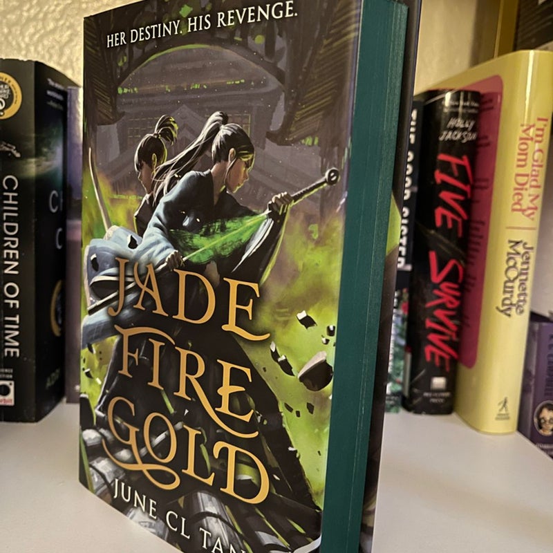 Jade Fire Gold *owlcrate signed edition*