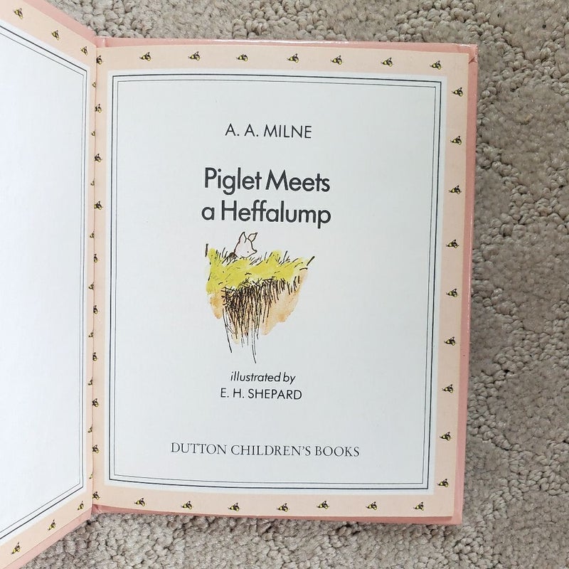 Piglet Meets a Heffalump (This Edition, 1990)