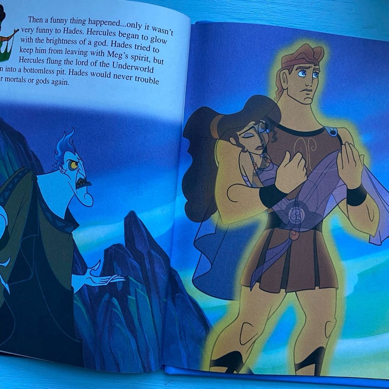 90s Vintage Disney Hercules Picture Book