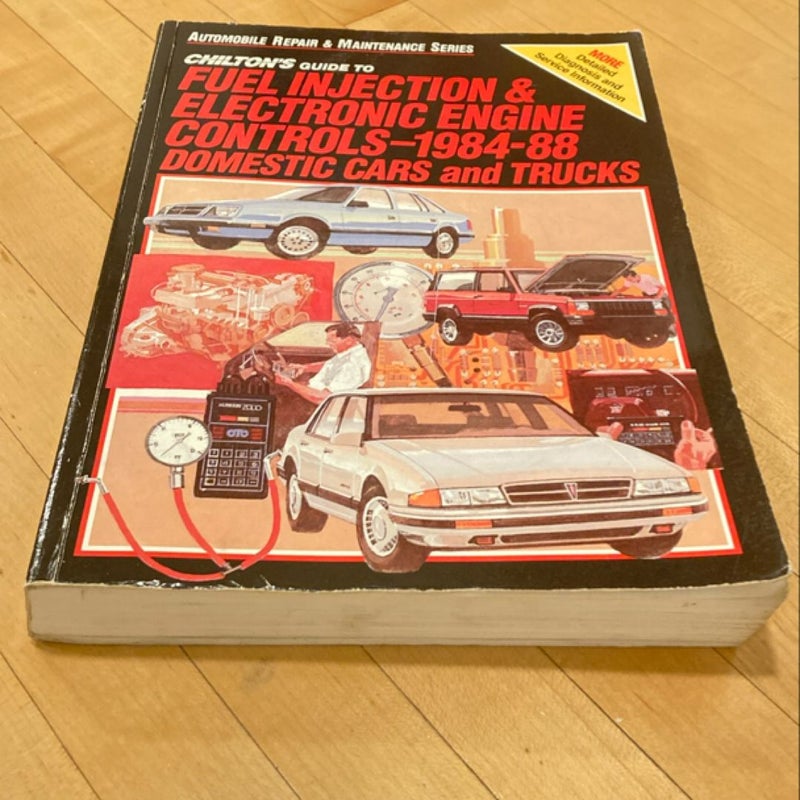 Chilton's Guide to Electronic Engine Controls, 1984-1988