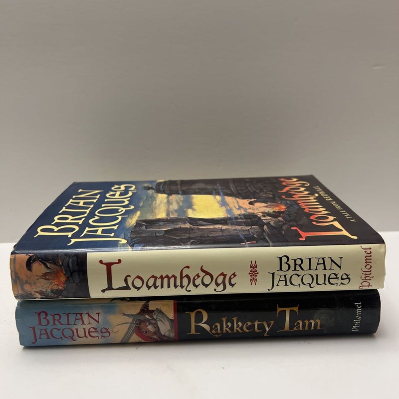 Redwall Series Bundle: Book #16-Loamhedge Book #17- Rakkety Tam