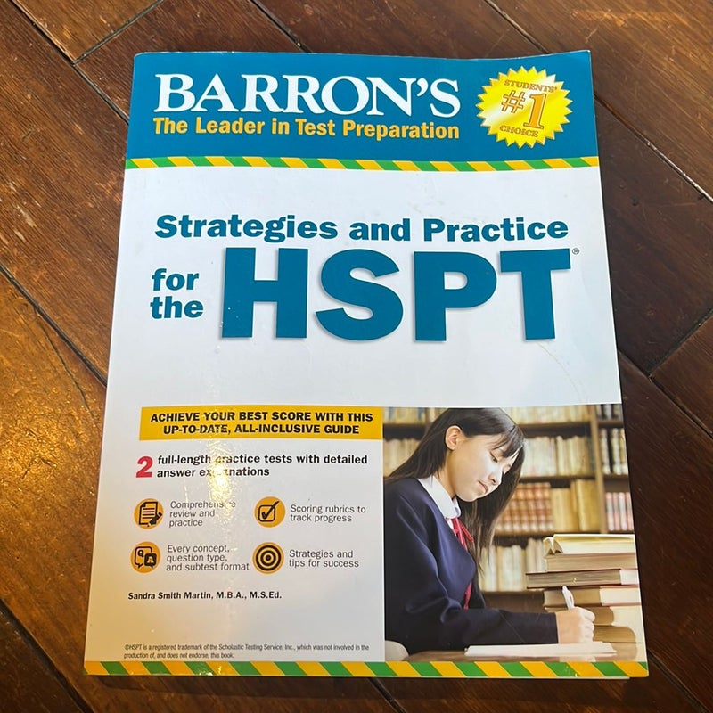 Strategies and Practice for the HSPT