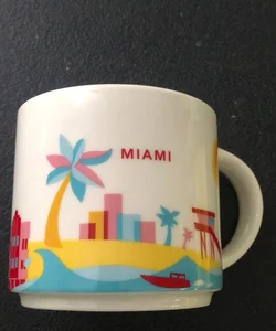 Florida Starbucks You Are Here Collection 14 Ounce Ceramic Mug