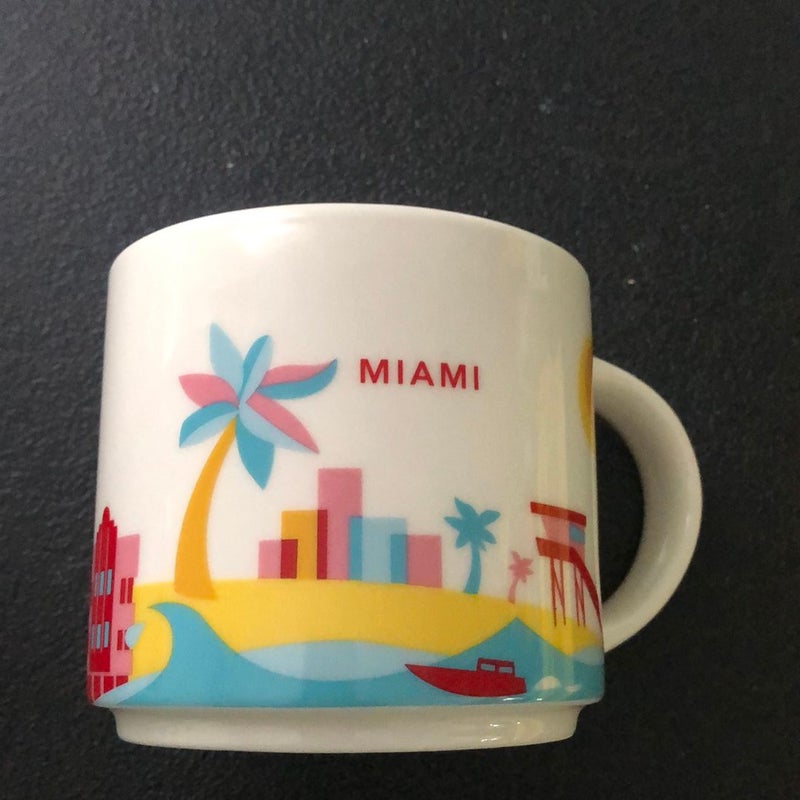 Florida Starbucks You Are Here Collection 14 Ounce Ceramic Mug