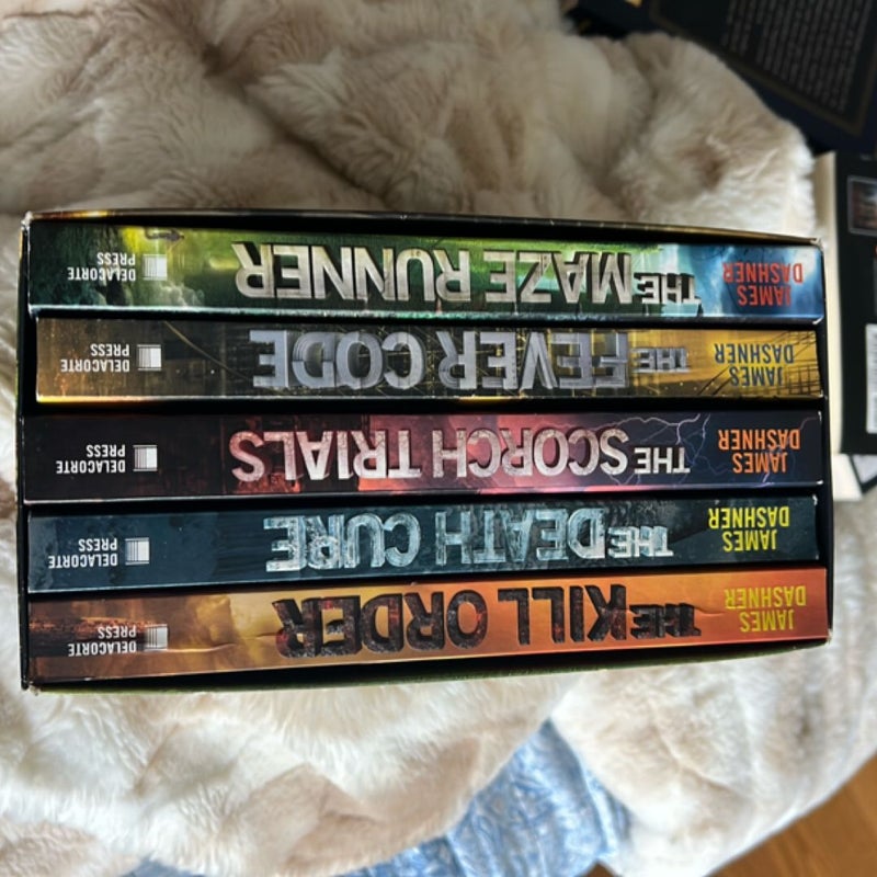 The Maze Runner Series Complete Collection Boxed Set (5-Book)