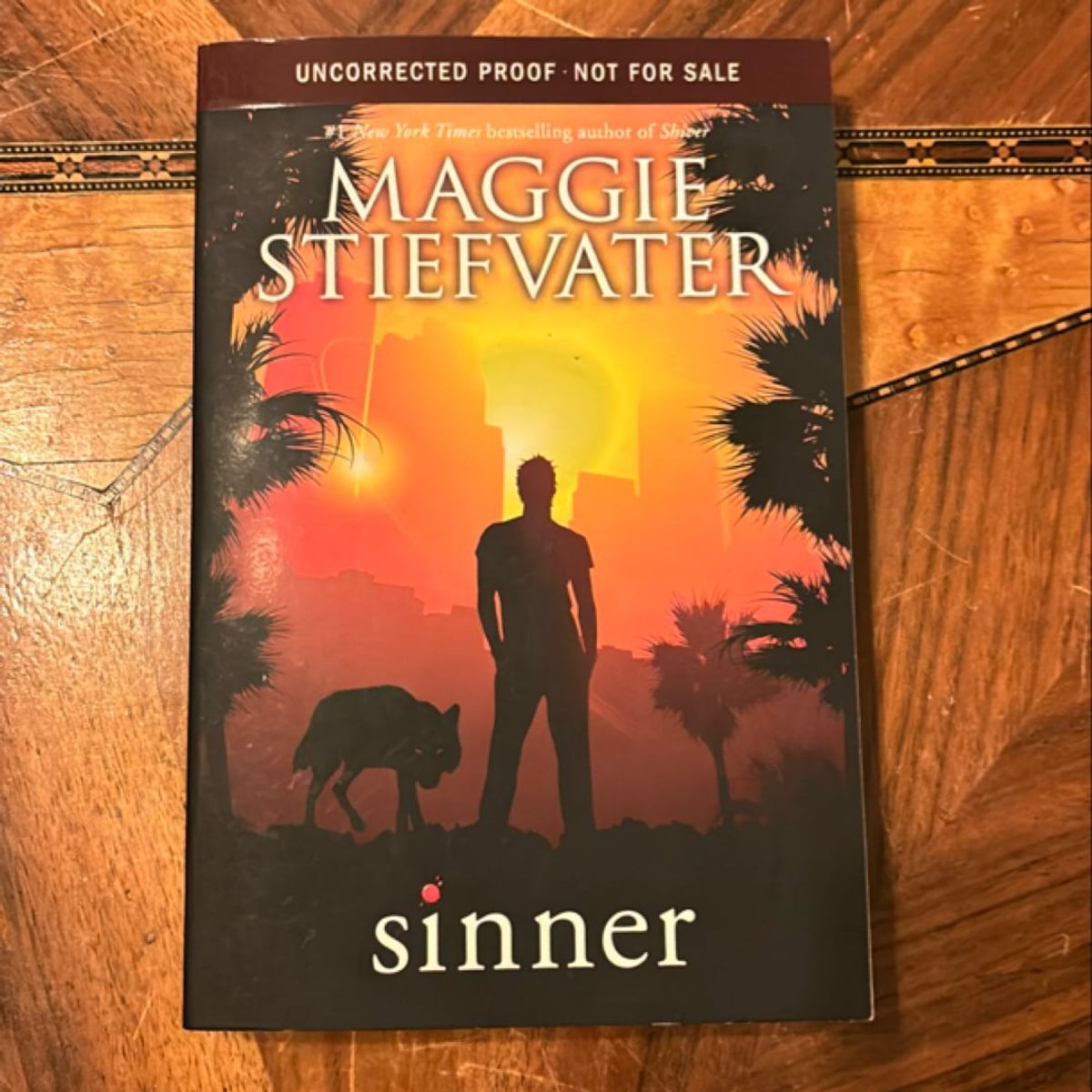 Sinner ARC by Maggie Stiefvater, Hardcover Pangobooks