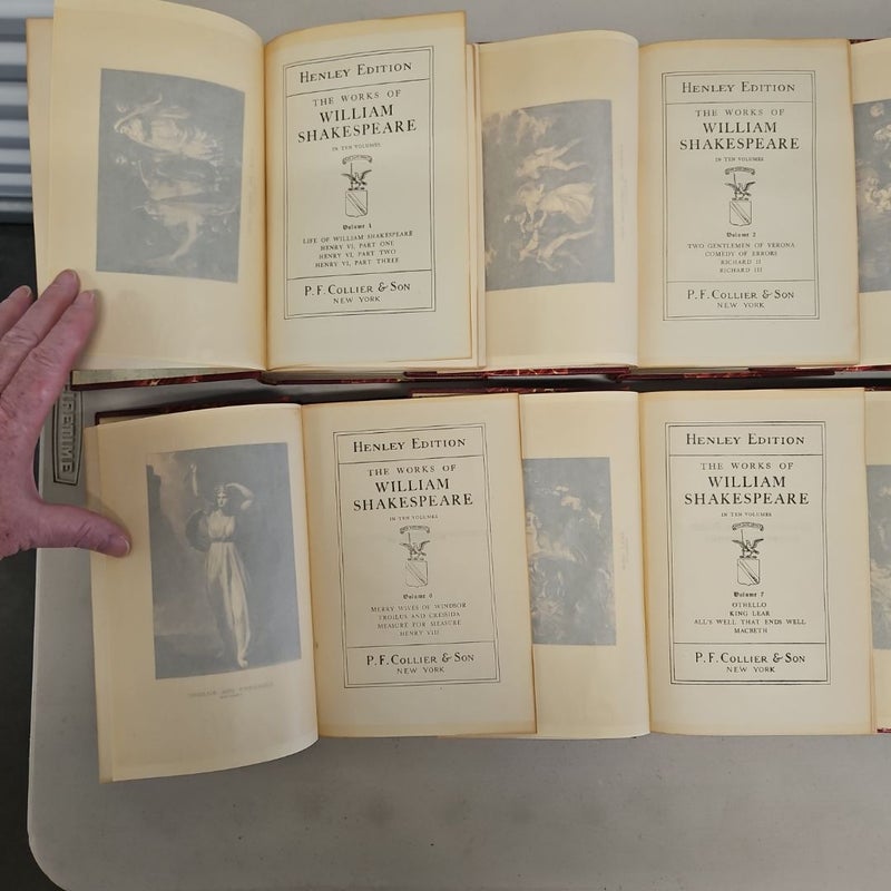 The Works of William Shakespeare in Ten Volumes 