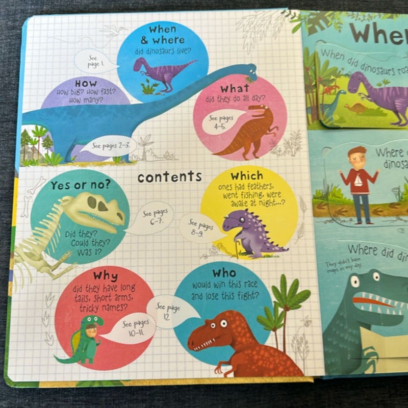 Questions and Answers about Dinosaurs