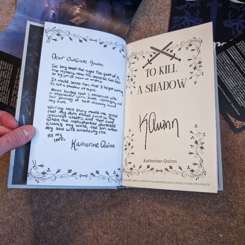 To kill a shadow owlcrate exclusive see description