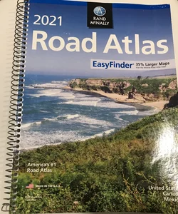 Rand Mcnally 2021 Easyfinder Midsize Road Atlas