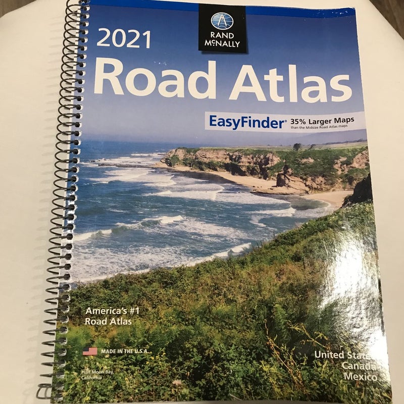 Rand Mcnally 2021 Easyfinder Midsize Road Atlas