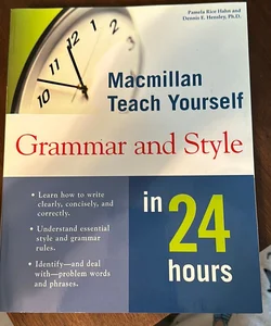 Macmillan Teach Yourself Grammar and Style