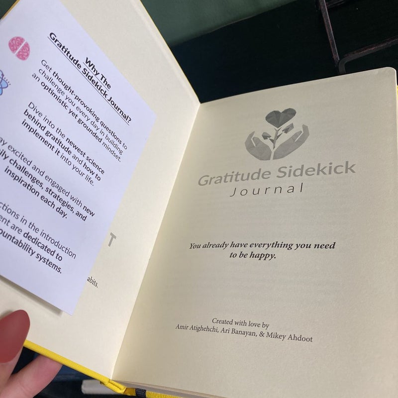 The Gratitude Sidekick Journal