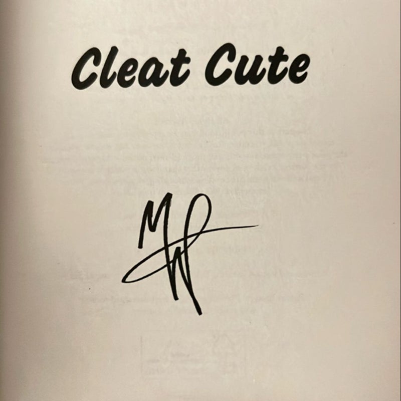 Cleat Cute (Signed)