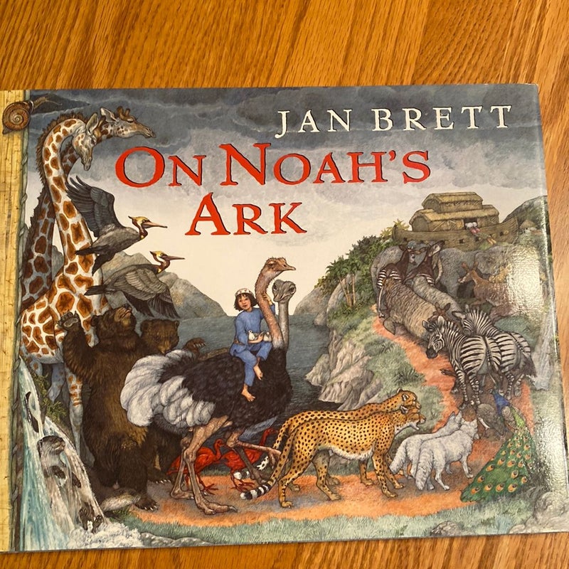 On Noah's Ark by Jan Brett, Hardcover | Pangobooks