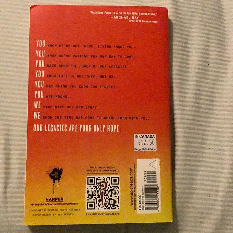 I Am Number Four: the Lost Files: the Legacies