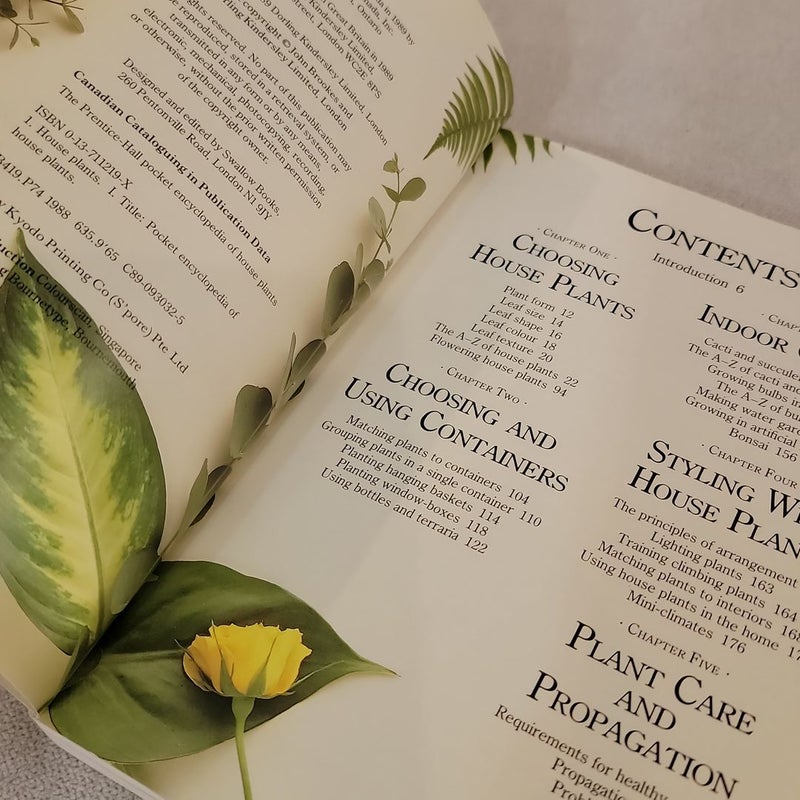 Pocket Encyclopedia of House Plants