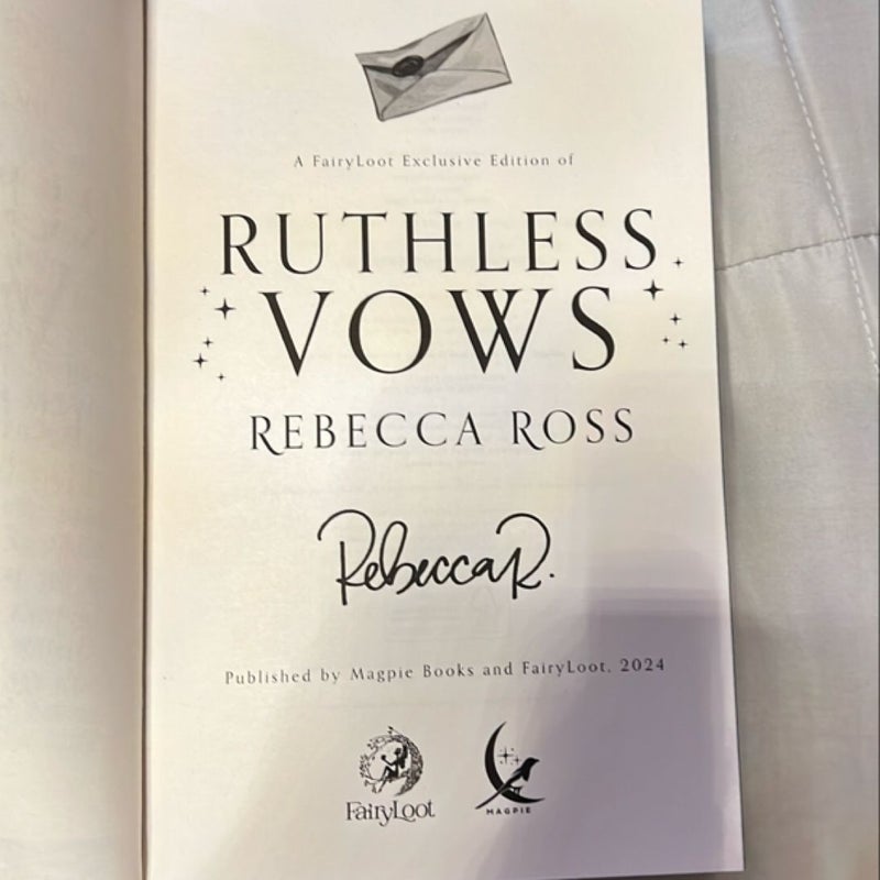 Ruthless Vows (FairyLoot Edition)