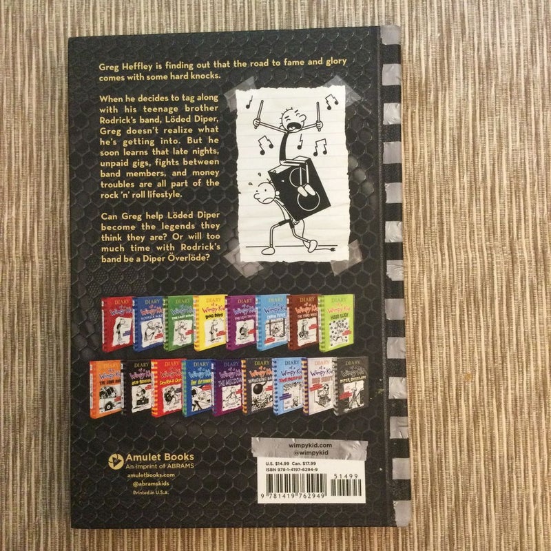 Diary of a Wimpy Kid: Diper Överlöde (Diary of a Wimpy Kid Book 17)  (Hardcover) 