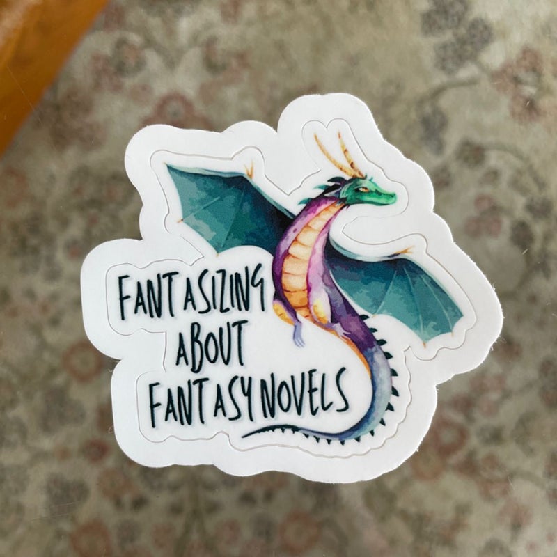 Probably Smut Fantasy Book Sticker