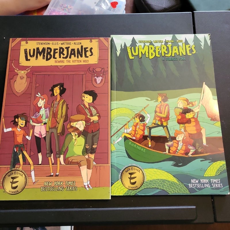 Lumberjanes Volumes 1 and 3