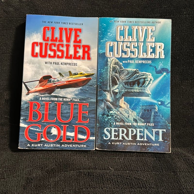 Clive Cussler 2-book bundle