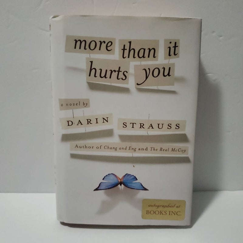 More than it hurts you