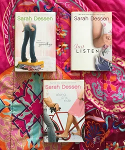 Sarah Dessen Hardcover Collection (What Happened to Goodbye; Just Listen; Along For The Ride)