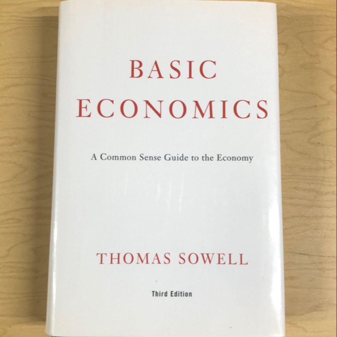 Basic Economics by Thomas Sowell - Pricing Data