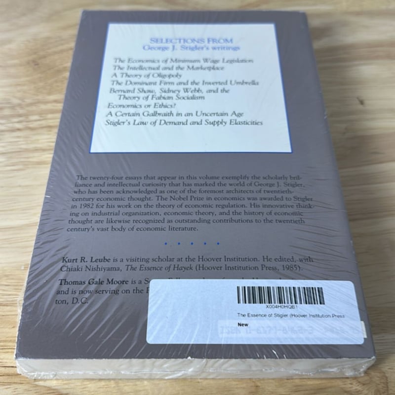 The Essence of Stigler