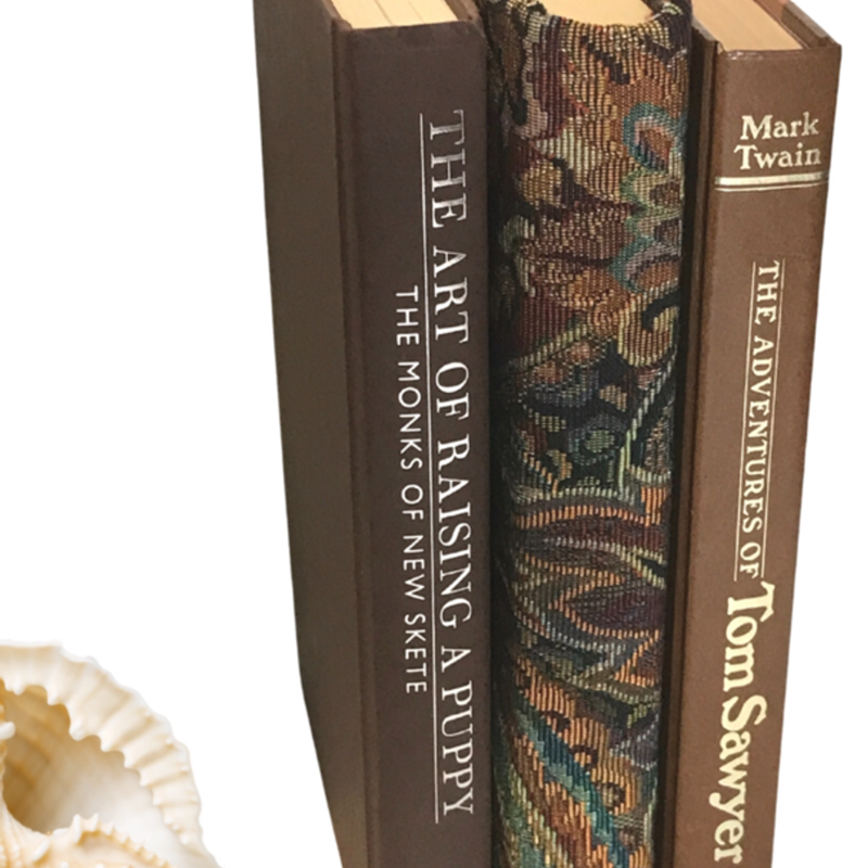 Decorative Book Set - Brown Books by Color