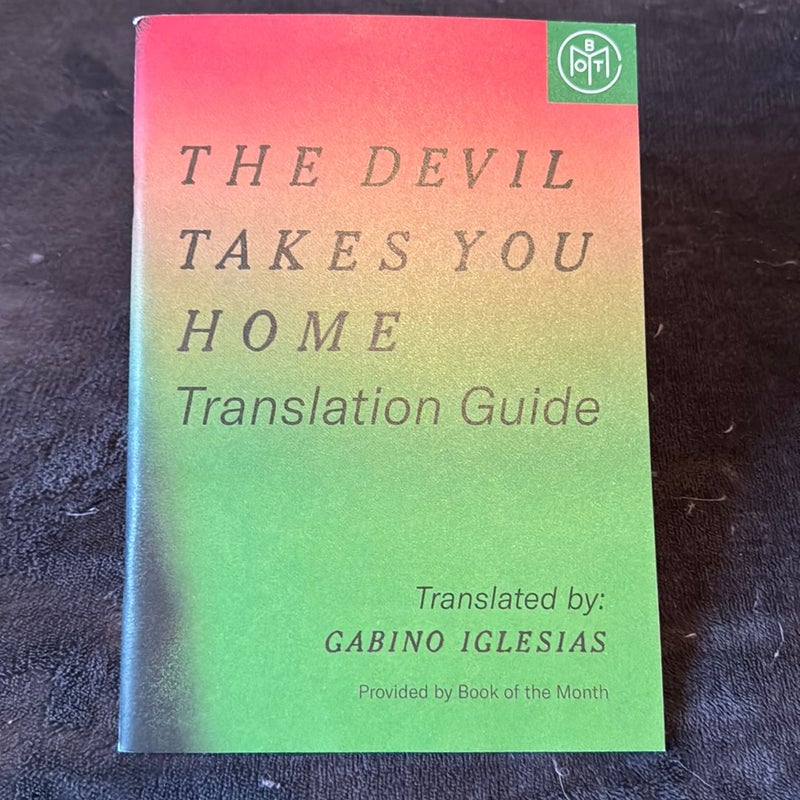 BOTM The Devil Takes You Home