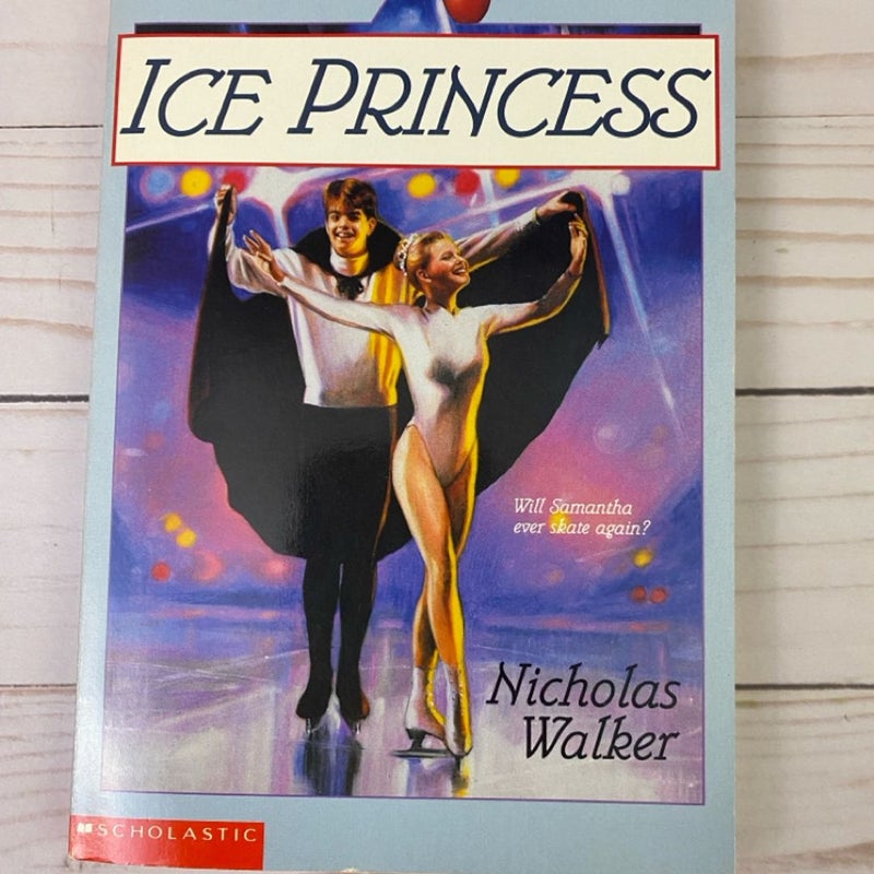 Ice Princess Nicholas Walker Apple Paperback 1992 Scholastic Vintage 90s  Good