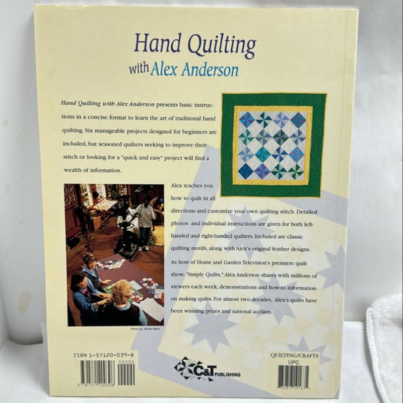 Hand Quilting with Alex Anderson