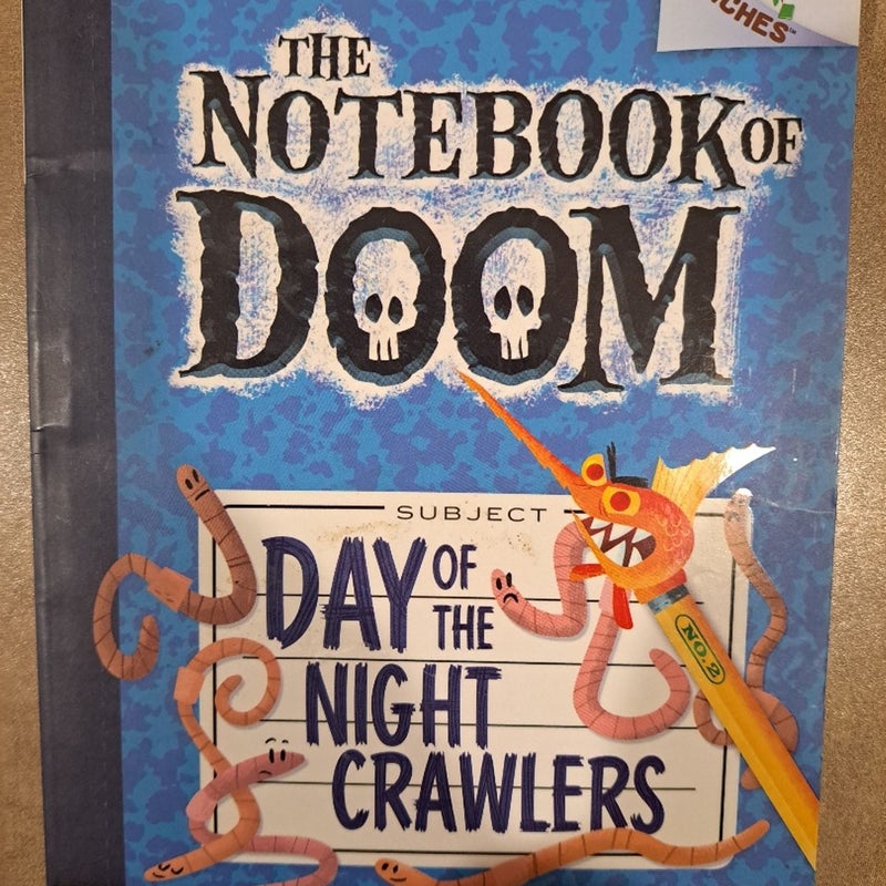 The Notebook of Doom series 1-6 and 11-12