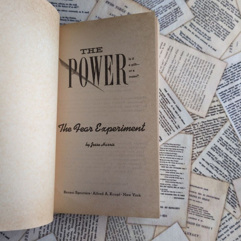 The Power #3: The Fear Experiment
