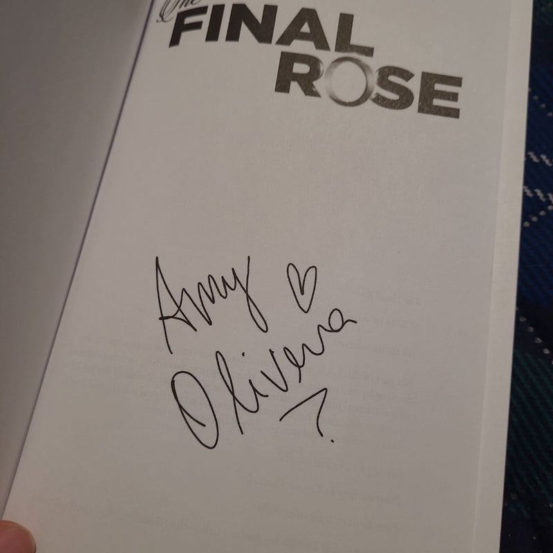 The Final Rose PS Signed edition